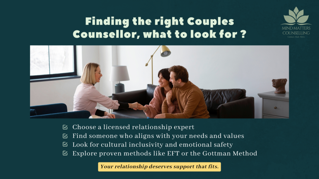 marriage counsellor New Westminster