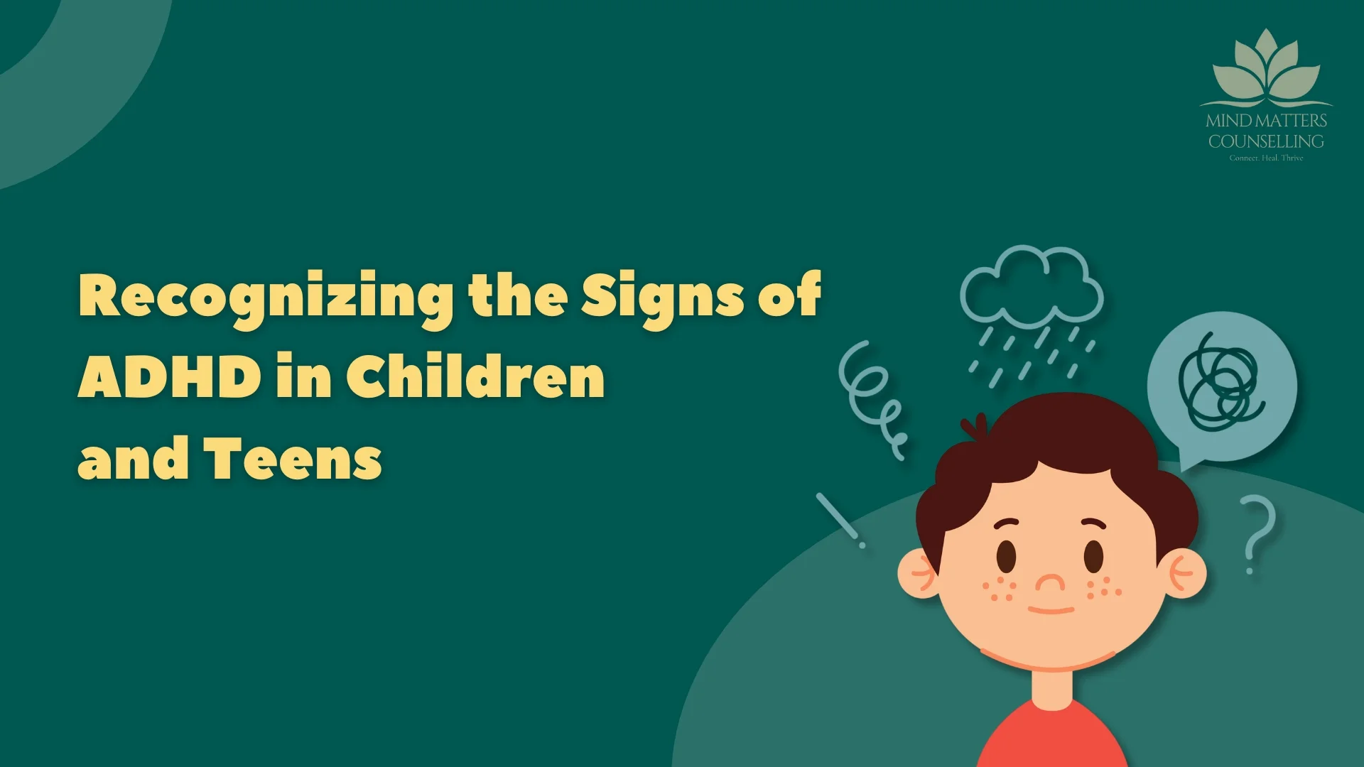 Signs of ADHD in Children and Teens