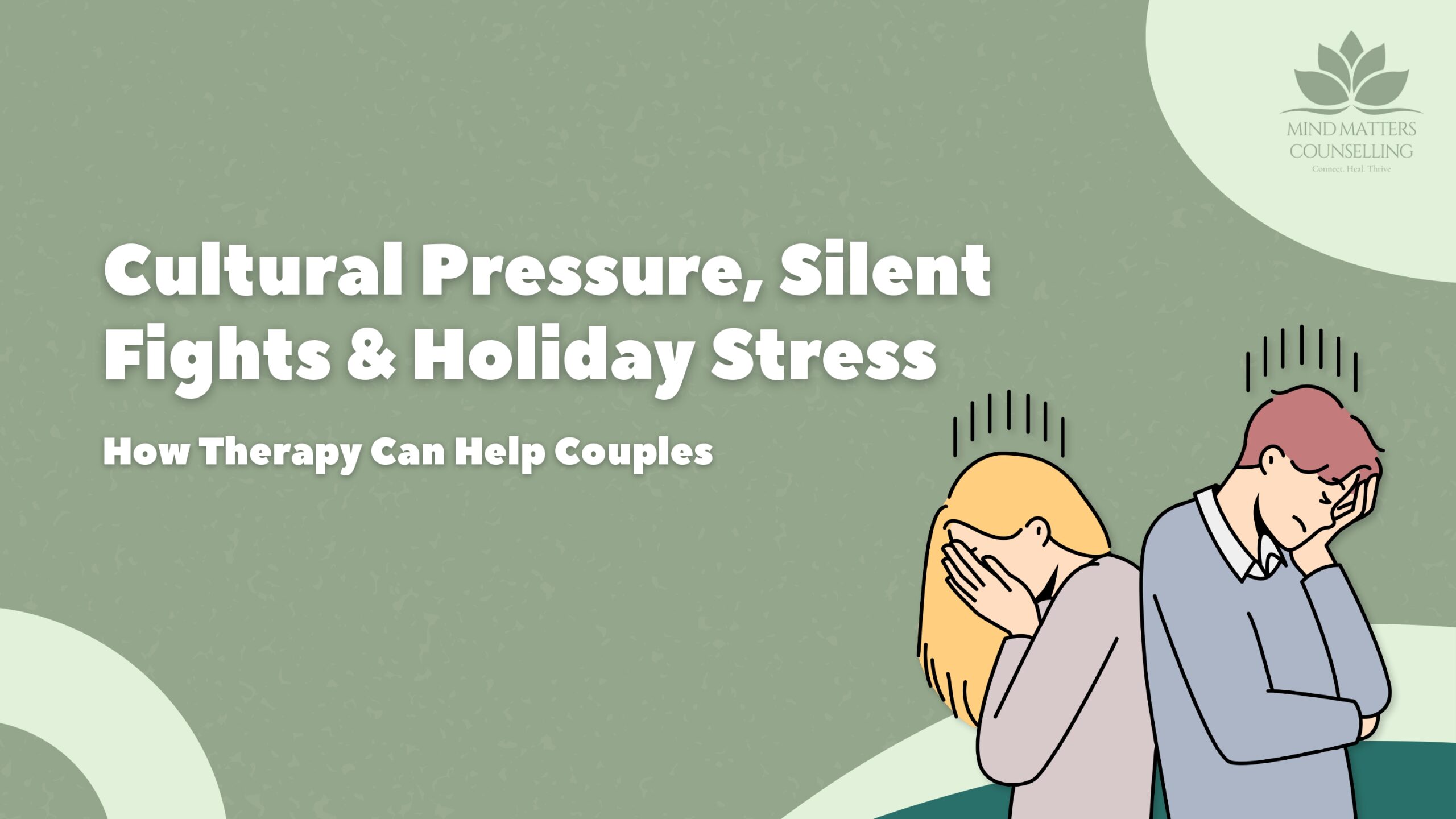 couple and family conflict during holidays