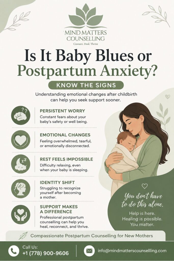 Is It Baby Blues or Postpartum Anxiety? Know the Signs